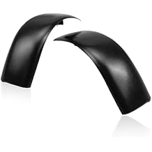 2Pcs Roof Corner Cab Covers Molding Trim Upgraded Sealed Fit for Ford F-250 F-350 F-450 F-550 Super Duty 1999 2000 2001 2002 2003 2004 2005 2006 2007, Left Driver and Right Passenger Side, Black