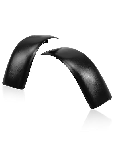 2Pcs Roof Corner Cab Covers Molding Trim Upgraded Sealed Fit for Ford F-250 F-350 F-450 F-550 Super Duty 1999 2000 2001 2002 2003 2004 2005 2006 2007, Left Driver and Right Passenger Side, Black