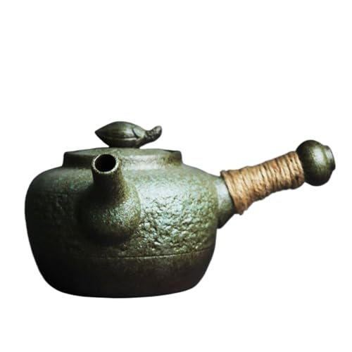 Tetera de agua de cerámica gruesa con taza de té estilo japonés para juego de té retro