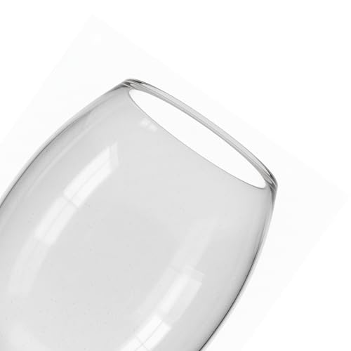 Image of SINOMAN Clear Glass Lamp Shade Round Transparent Glass Cover for Pendant Lights, Chandeliers, Ceiling Fixtures & Wall Sconces | Modern Light Shade for Home, Kitchen, Living Room & Bedroom