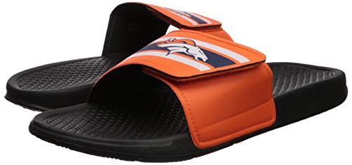 Denver Broncos Nfl Mens Stripe Mens Legacy Sport Slide - L #TOP7