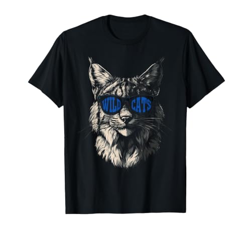 Classic Wildcats Name Styles | Cat's Lovers Animal Game Day T-Shirt, Men, Black, 3X-Large