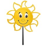 Tenna Tops Happy Sun Sunshine Car Antenna Topper / Mirror Dangler