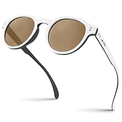 White Frame/ Amber Lens