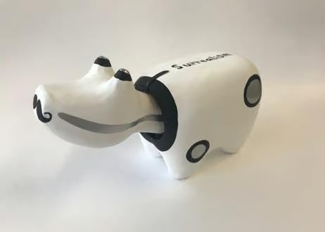 Amazon.co.jp: 赤べこ あかべこ ダリ ひげべこ シュール