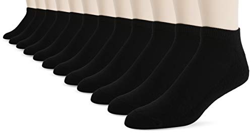 Hanes Men's FreshIQ X-Temp Active Cool No-Show Socks 12-Pack