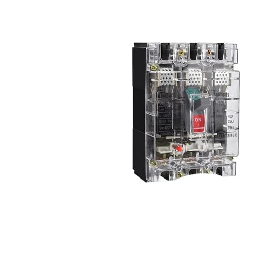 MCCB interruptor de caja moldeada trifásico 4P 160A 400V caja transparente 4