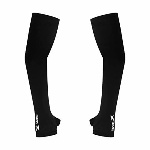 Manguito Esportivo Longo Pro HC com Cobertura da Mão Muvin - Proteção Solar UV50+ - Costura Flat e R