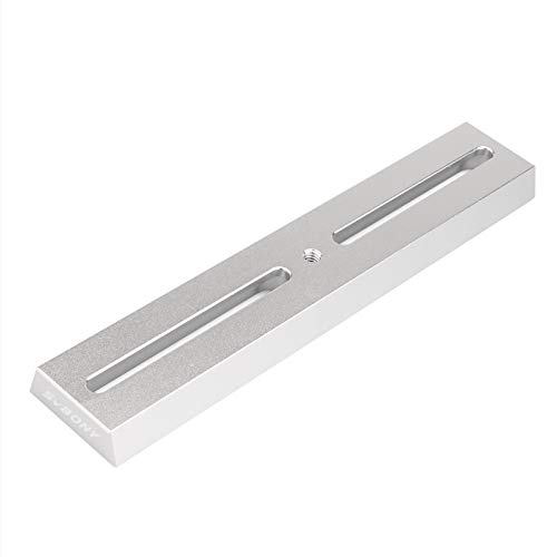 SVBONY Dovetail Plate, Guide Star Dovetail Mounting Plate, 210mm Handle Bracket, for Astronomical Telescope (Silver)
