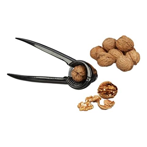 Relaxdays Aluminium Nutcracker and Champagne Opener Cover