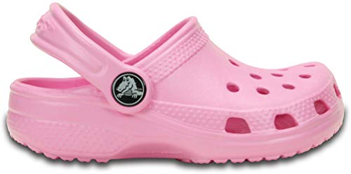 Sandália, Crocs, Classic Kids, Carnation, 30, Criança Unissex