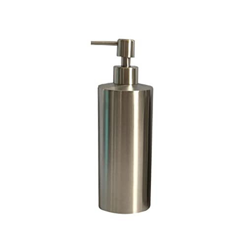 Alipis Stainless Steel Soap Dispenser Lotion Dispenser for Kitchen and Bathroom Elegant Design for Hand Soap Dish Soap Shampoo Body Wash and Reliable Pump