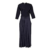 Tela de algodón de secado rápido de alta densidad: Kendo es un arte marcial, y necesita un uniforme. Este uniforme de Kendo está hecho de tela duradera y rápida, y el tejido de alta densidad es cómodo y transpirable.
