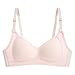 Générique Femme Brassière Soutien-Gorge Grande Taille,sans Armature Dentelle Brodé Col V Respirant Confortable Bra Push-Up Doux Bra pour Filles Sport Course Antichoc Beau Sexy Yoga SommeiCadeau Sexy
