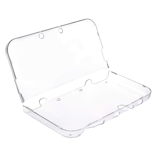 LUDHEP Funda Protectora Rígida Transparente para New 3DS XL/LL, Cubierta Antirrayas y Antigolpes para la Consola