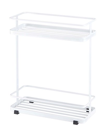 YAMAZAKI home Tower Bath Rack – Bathroom Shower Storage Holder, Caddy Shelf Organizer