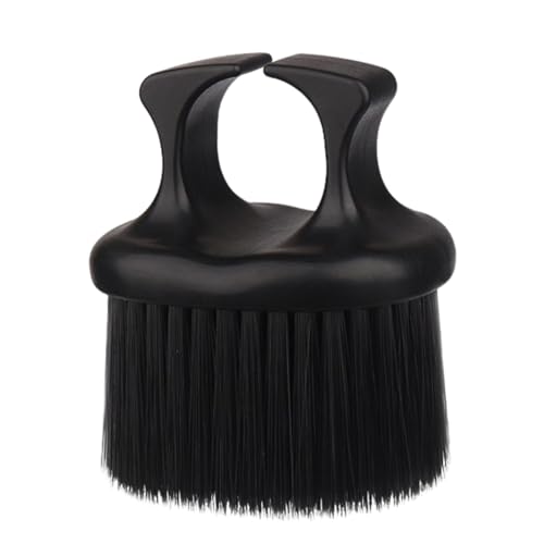 Cepillo profesional de cerdas para barba, cepillo de aseo para barba, diseño ergonómico, mango de de dedo, peines de bigote para peluquería y peinado (ancho 5 cm, altura 6 cm)