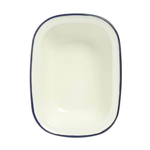 serving trays enamel