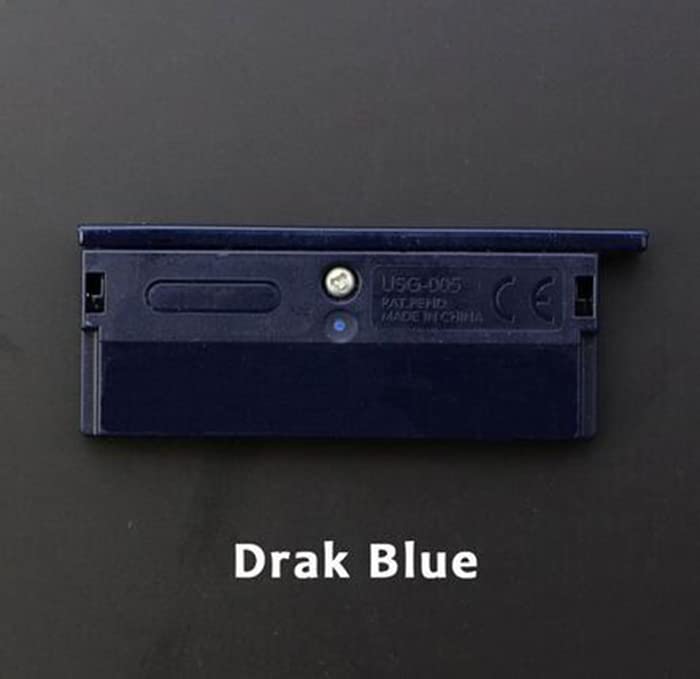 Image of Dust Proof Cover Case Card Slot Cover Cap Dust Plug Case for NDS Lite NDSL Console (Blue)