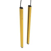Lichtvorhang-Sensorschalter NPN-NC, Automatisierungsgeräte, Lichtgitter-Sicherheitsgerät, Sicherheits-Lichtvorhang-Sensor, DC10–30 V, Optischer Gittersensor, Strahlalarm (12