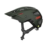 ABUS Casco MTB MoDrop MIPS - casco de ciclismo rob...: CASCO BTT: elegante casco para bicicleta de montaña en colores frescos, ideal para ciclistas todoterreno con destreza que se adentran en senderos aventureros. MIPS: carcasa de plástico móvil de baja fricción en el casco que permite proteger mejor el ...