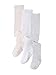 Vertbaudet Lot de 3 collants pour bébé., Blanc/rose pâle/gris chiné, 23-26
