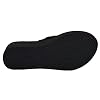 MALIDA Womens Wedge Arch Support Flip Flops Cushion Soft Rubber Midsole Platform Thong Sandals with Rubber Sole