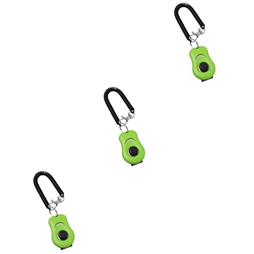 FOMIYES 3 Pcs Agility Training Dog Training Clicker Whistle Pet Sound Trainer for Puppy Dogs