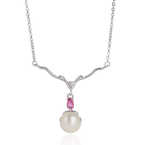 Collier perle d'eau douce femme argent sterling véritable