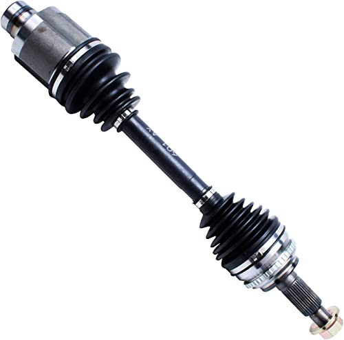 Image of Detroit Axle - FWD Front 2pc CV Axles for 07-14 Ford Edge Lincoln MKX, 2 CV Axle Shafts Assembly 2007 2008 2009 2010 2011 2012 2013 2014 Replacement