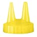 Vollrath 2200-08 Traex Yellow Twin Tip Cap Squeeze Bottle 2200-08-2200-08