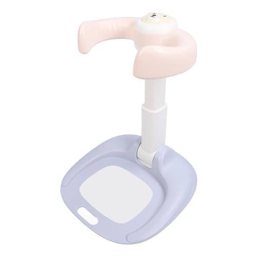 Support de douche de bébé rose antidérapant et facile à fixer
