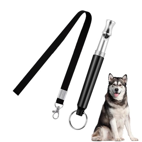 KEQAR Silbato Ultrasónico para Perros, Silbato de Alta Frecuencia para Adiestramiento y Llamadas, Herramienta de Entrenamiento para Perros