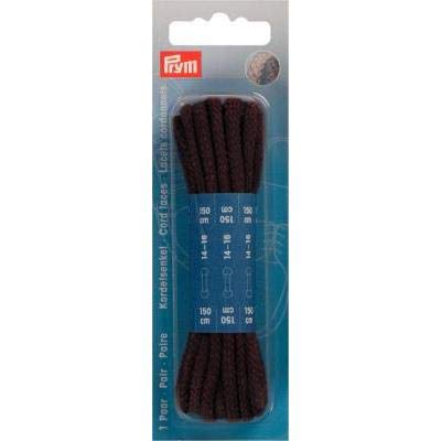 Prym Runds Small Kids, 150 cm x diameter 5 mm, Braun, 2 Stück, Brown