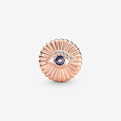 Ibagke 925 Sterling Silver Dangle Charm Beads Pendants Fit For European Bracelets Charms Diy Jewelry Gift For Women Girls (Sparkling All-Seeing Eye Charm) #TOP2