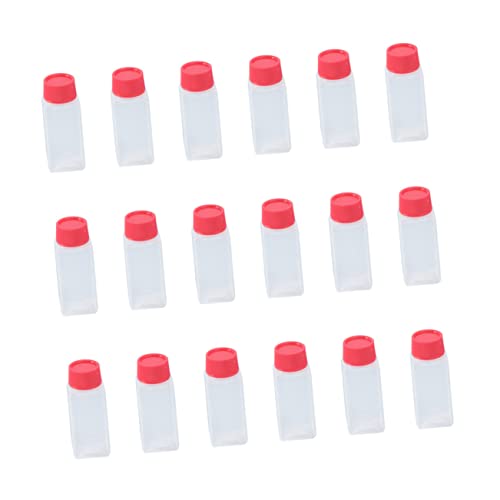 CIYODO 100 Pcs Food Grade Plastic Seasoning Bottles Portable Condiment Dispensers for Sauces Dressings and More Leakproof and Easy to Carry for Outdoor and Travel Use