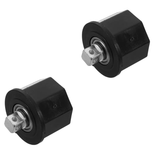 TOPBATHY 2 Piezas Rueda del Motor reemplazo persianas enchufar repuestos Parte Piezas de reparación de ciegas de Ventana Enchufe de Motor Tubular Cortina Enrollable motorizada Abdominales