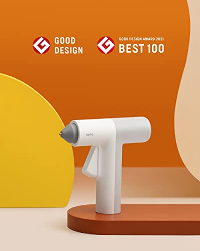 Hoto Cordless Hot Glue Gun, Minimalist Style, 30S Heating Fast, Smart-Power-Off, Compact Size, Usb-C Rechargeable, Intelligent Temperature Control, 10 Glue Sticks For Crafts, Diy Arts, Home Repairs #TOP1