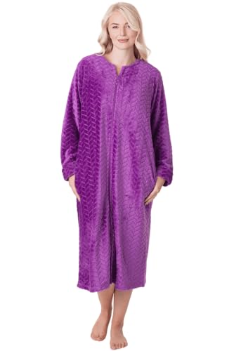 Robe de chambre polaire boutonné pour des soirées cocooning confortables