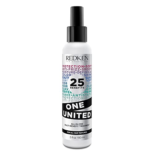 Redken | Spray protector multibeneficio, Tratamiento para todo tipo de cabellos, One United, 150 ml