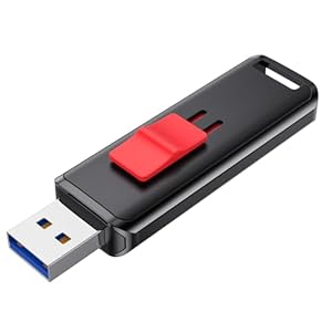 USB Stick 128GB, Memory Stick USB 3.2 up to 450 MB/s Read Speeds Flash Drive with Retractable Design for Data Storage Fast USB Drive Thumb Drive for Laptop PC