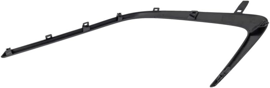 for Toyota Corolla 2019 2020 2021 2022 Grille Molding Passenger Side | Lower | for SE Hatchback Models | Made of Plastic | Painted Dark Gray | Replacement for TO1047118 | 191275814031, 5271112380