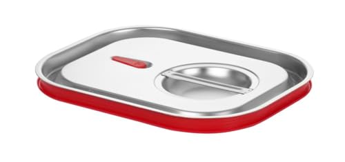 Couvercle pour Bac GN 1/2 avec valve de vide pour fermeture hermétique