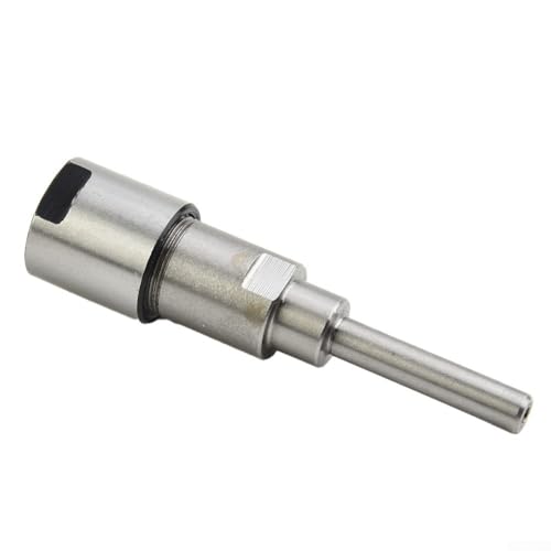 Varilla de extensión de pinza de enrutador y adaptador para brocas de enrutador de vástago de 1/4 pulgadas, 8 mm, 12 mm, soporte de portabrocas de acero al carbono de alta resistencia para carpintería