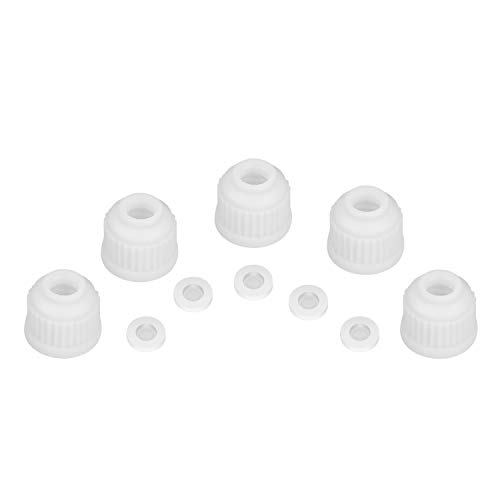 StonyLab Plastic Screw Caps Replacement Caps for Thermometer Inlet Adapter 14/20, 19/22 and 24/40, 5-Pack