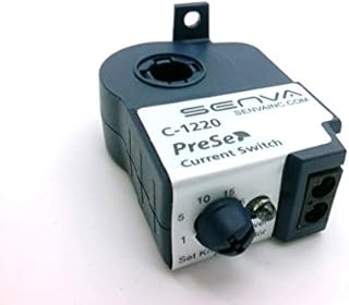 SENVA C-1220 Mini, Adjustable PRE-Set, Solid CORE.75-50 AMP, Current Sensor Switch