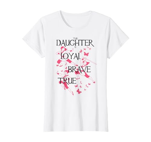 T-shirt Mulan Disney vêtement graphique féministe Loyal Brave True pour femme