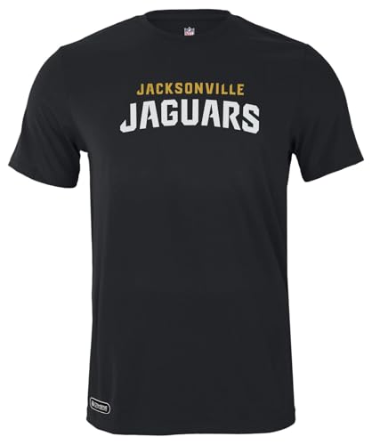 Outerstuff NFL Men's Second Team Color Performance Short Sleeve T-Shirt, Jacksonville Jaguars, XX-Large