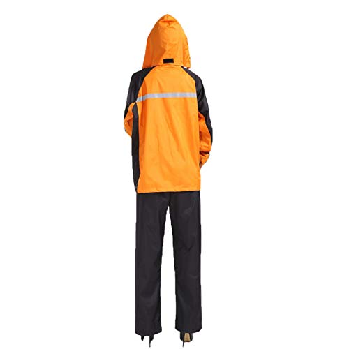 Traje impermeable con capucha para hombre y mujer miniatura 3