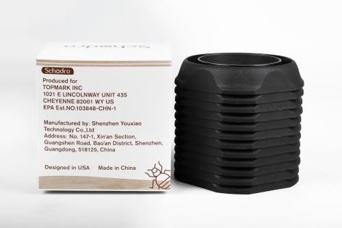 Bed Bug Interceptors 12 Pack Bed Bug Traps Insect Detector for Bed Sofa & All Furniture. 24/7 Monitor 360 Protection for Your Familys Peaceful Sleep Black